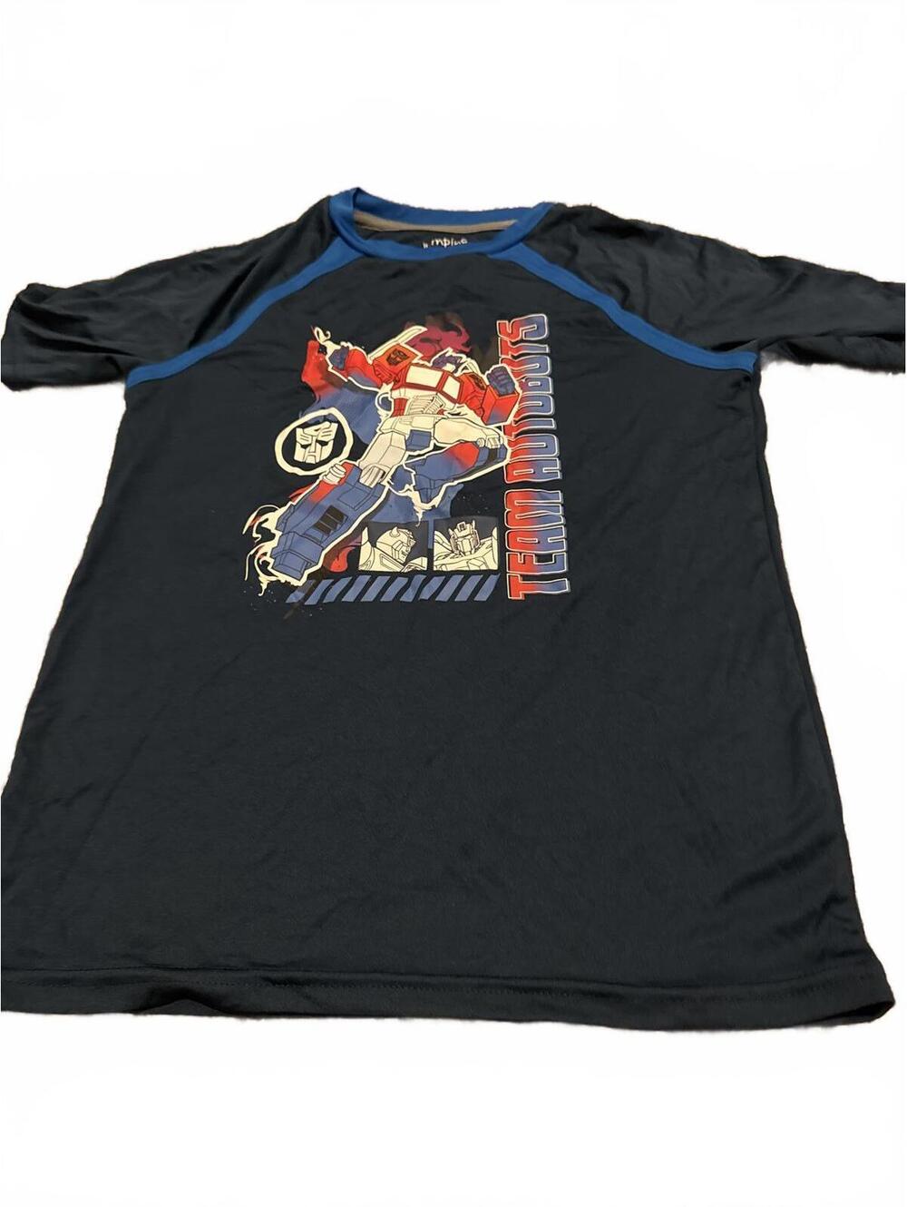 Jumping Beans Boys Shirt Size 12 Team Transformers Blue